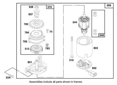 Engine Briggs & Stratton Model 12h807-0660-01 Diagram and Parts List for 20480 7900001 - 7999999 Toro Lawn Mower