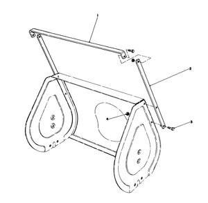 Drift Breaker Kit No. 37-7020 (Optional) Diagram and Parts List for 38035 6000001 - 6999999 Toro Snow Blower