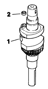 Crankshaft - Engine Kohler Model No. Cv14t-1412 Diagram and Parts List for 30175 39000001 - 39999999 Toro Lawn Tractor Accessories