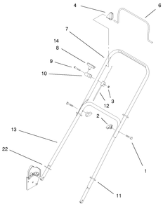 Part Location Diagram of 95-2807 Toro Wire Harness (Ref.)