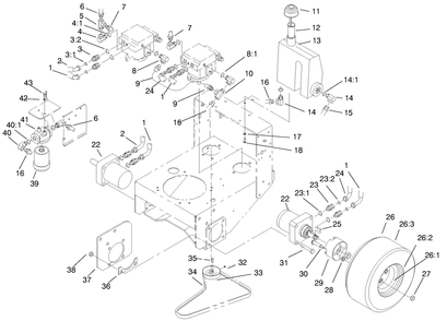Part Location Diagram of 82-3810 Toro ASM-Tire