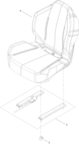 Part Location Diagram of 163-6015 Toro Cover-Seat