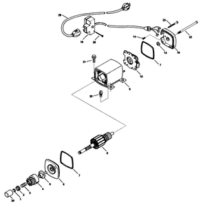 Part Location Diagram of 335541A Toro Armature