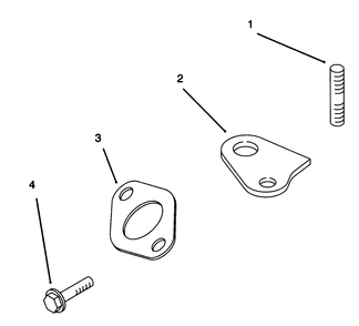 Exhaust Diagram and Parts List for 72043 6900001 - 6999999 Toro Lawn Tractor