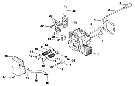 Part Location Diagram of 12_041_04 Toro Gasket-Cylinder Head
