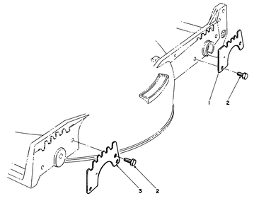 Wear Plate Model No. 49-4080 (Optional) Diagram and Parts List for 20671 9000001 - 9999999 Toro Lawn Mower