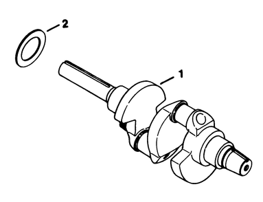 Crankshaft-Kohler Engine Model No. Kt17qs Type No. 24324 (Continued) Diagram and Parts List for 30754 7000001 - 7999999 Toro Lawn Tractor