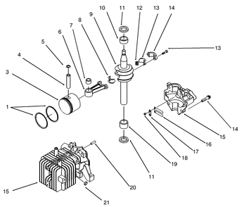 Part Location Diagram of 94-5774 Toro Pin-Wrist