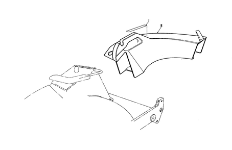 Side Discharge Chute Model No. 59110 (Optional) Diagram and Parts List for 20327B 2000001 - 2999999 Toro Lawn Mower