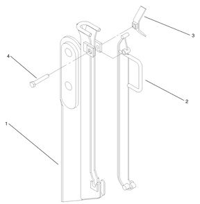 Chuted Blade Assembly No. 104-0640 Diagram and Parts List for 22911 404320000 - 999999999 Toro Lawn Tractor Accessories