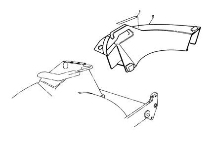 Side Discharge Chute Model No. 59168 (Optional) Diagram and Parts List for 20692 9000001 - 9999999 Toro Lawn Mower