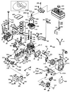 Engine Tecumseh Model #hmsk80-155645v Diagram and Parts List for 38084 9900001 - 9999999 Toro Snow Blower