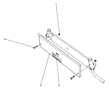 Counterweight Diagram and Parts List for 56044 8000001 - 8999999 Toro Lawn Tractor