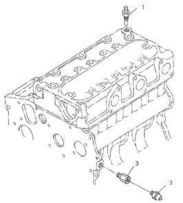 Oil Switch And Thermoswitch Assembly Diagram and Parts List for 22303 990001 - 999999 Toro Lawn Tractor Accessories