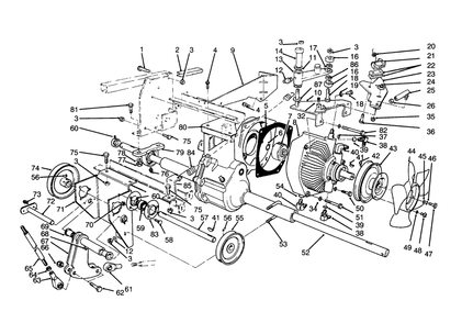 Transmission & Differential Assembly Diagram and Parts List for 30718 4900001 - 4999999 Toro Lawn Tractor