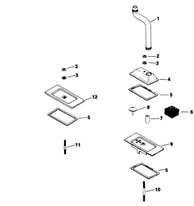 Breather And Vent-Engine Kohler Model No. M18qs-24657 (Continued) Diagram and Parts List for 30718 2000001 - 2999999 Toro Lawn Tractor