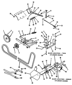 Part Location Diagram of 106531 Toro DISCONTINUED