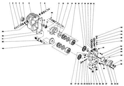 Transmission Assembly 27-3670 Diagram and Parts List for 30775 200001 - 299999 Toro Lawn Tractor