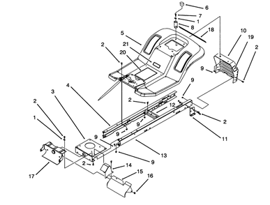 Part Location Diagram of 92-2486 Toro DISCONTINUED