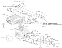 Hydrostatic Transmission, Piston-Piston Diagram and Parts List for 61-12KS01 1976 Toro Lawn Tractor