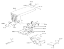 Sheet Metal and Covers Diagram and Parts List for 61-12KS01 1976 Toro Lawn Tractor