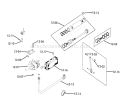 Hydraulic System- Only Diagram and Parts List for 61-12KS03 1976 Toro Lawn Tractor