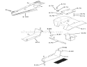 Page U Diagram and Parts List for 61-12KS03 1976 Toro Lawn Tractor