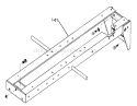 Frame Assembly Diagram and Parts List for 61-12KS02 1976 Toro Lawn Tractor