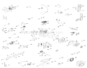 Kohler 12 H.p. Engine K301s, Spec 47421d Diagram and Parts List for 61-12KS02 1976 Toro Lawn Tractor