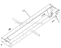 Frame Assembly Diagram and Parts List for 61-12K803 1976 Toro Lawn Tractor