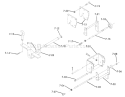 Hitch Assemblies Diagram and Parts List for 61-12K802 1976 Toro Lawn Tractor