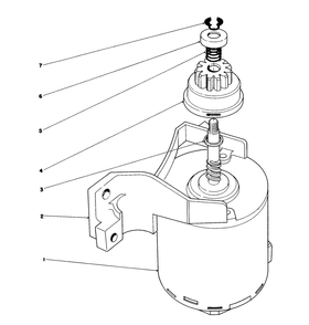 Starter Assembly Diagram and Parts List for 20574 8000001 - 8999999 Toro Lawn Mower