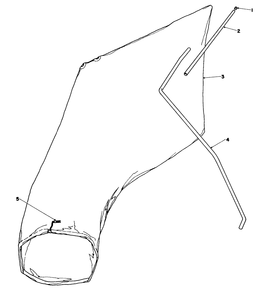 Giant Bagging Kit No. 29-9750 (Optional) Diagram and Parts List for 16297 0000001 - 0999999 Toro Lawn Mower