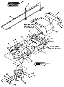 Part Location Diagram of 9205 Toro DISCONTINUED