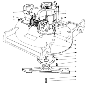 Engine Assembly (Model 22015) Diagram and Parts List for 22015 4000001 - 4999999 Toro Lawn Mower