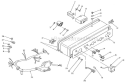 Control Panel Assembly Diagram and Parts List for 62025 3000001-3999999 Toro Generator
