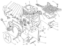 Engine Assembly Diagram and Parts List for 62025 3000001-3999999 Toro Generator