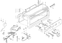 Control Panel Assembly Diagram and Parts List for 62025 8000001-8999999 Toro Generator