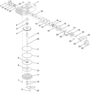 Part Location Diagram of ST32271 Toro O-Ring