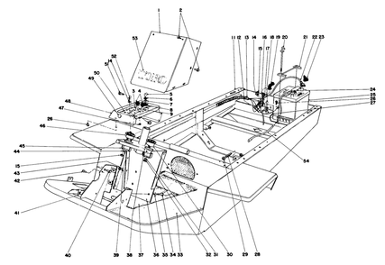Instrument Panel And Steering Post Assembly Diagram and Parts List for 30775 400001 - 499999 Toro Lawn Tractor
