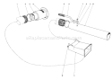 Leaf Blower Bagging Kit No. 59080 Diagram and Parts List for 62905 3000001-3999999 - 1973 Toro Leaf Blower / Vacuum