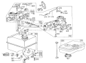 Carburetor Assembly Diagram and Parts List for 62911 4000001-4999999 - 1974 Toro Leaf Blower / Vacuum