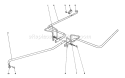 Hitch Kit Diagram and Parts List for 62912 0000001-0999999 - 1990 Toro Leaf Blower / Vacuum