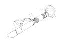 Vacuum Hose Kit Diagram and Parts List for 62912 1000001-1999999 - 1981 Toro Leaf Blower / Vacuum
