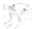 Control and Handle Assembly Diagram and Parts List for 62912 1000001-1999999 - 1981 Toro Leaf Blower / Vacuum
