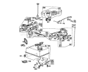 Carburetor Assembly Diagram and Parts List for 62912 2000001-2999999 - 1982 Toro Leaf Blower / Vacuum