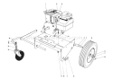Engine Diagram and Parts List for 62912 2000001-2999999 - 1982 Toro Leaf Blower / Vacuum