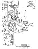 Page F Diagram and Parts List for 62912 2000001-2999999 - 1982 Toro Leaf Blower / Vacuum
