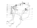 Handle Assembly Diagram and Parts List for 62912 2000001-2999999 - 1982 Toro Leaf Blower / Vacuum