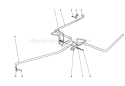 Hitch Kit Diagram and Parts List for 62912 2000001-2999999 - 1982 Toro Leaf Blower / Vacuum